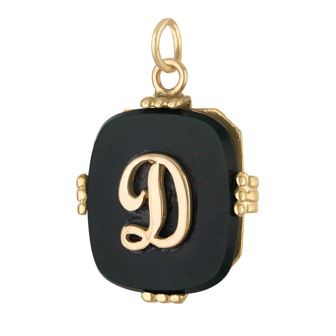 Vintage Bloodstone Letter